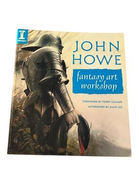 BOOK John Howe Fantasy Art Workshop Techniques Step by Step Demos Graphic Novels